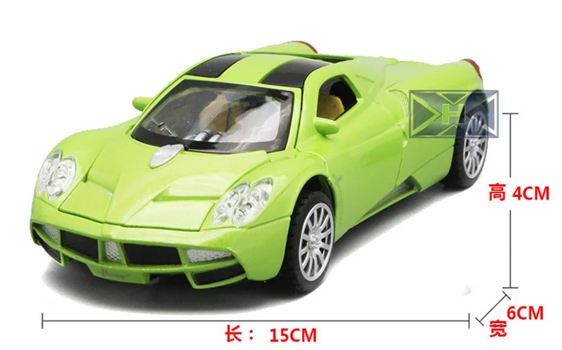 Литой автомобиль из сплава Pagani в масштабе 1:32 Игрушечная модель металлическая