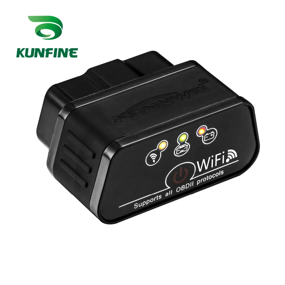 Сканер автомобильный KUNFINE iCar2 OBD2 ELM327 iCar 2 KW903 Wifi OBD диагностический инструмент
