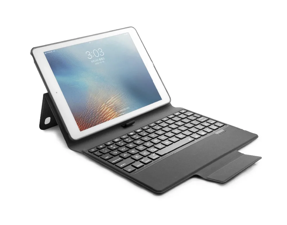

2018 New Backlight Keyboard Case for ipad 9.7 A1893 A1822 tablet Bluetooth keyboard holster wireless Backlit keyboard