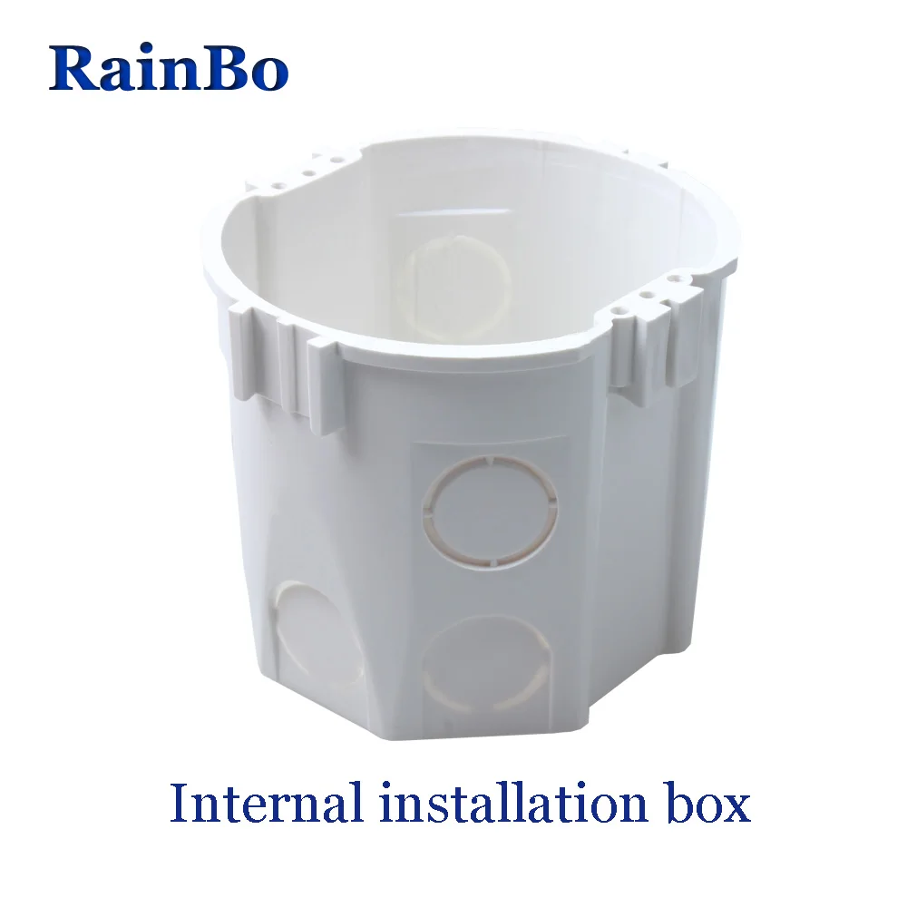 RainBo Mount Box стандарт ЕС внутреннее крепление настенный выключатель света белый