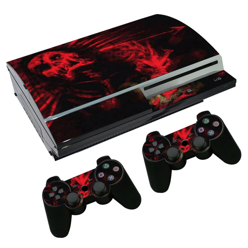 Наклейка на кожу Карателя для PS3 Fat PlayStation 3 консоль и контроллеры Skins виниловая