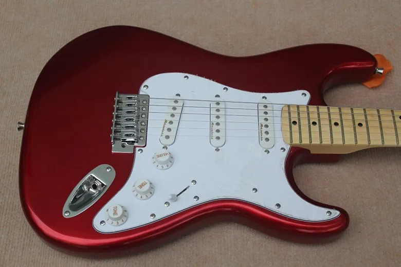 Горячая завод Firehawk Custom Shop вино красный клен гриф корпус из липы электрогитара