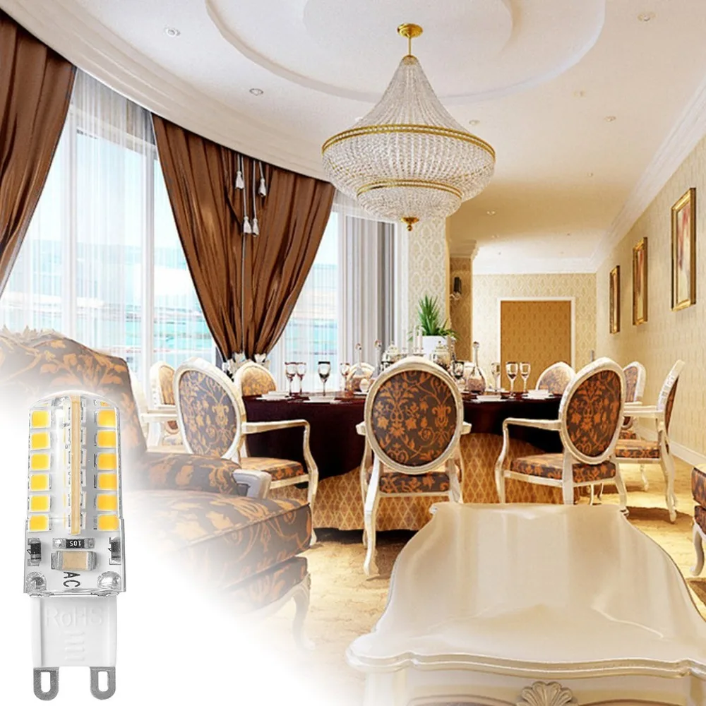 HRSOD 5 шт G9 4 W 48 SMD 2835 450 LM теплый белый/холодный белый кукурузные лампы (AC 110 V/220 V)|corn
