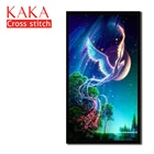 Наборы для вышивки крестиком, наборы для вышивки с напечатанным рисунком, 11ct-холст для домашнего декора, животные DMC полный CKA0066