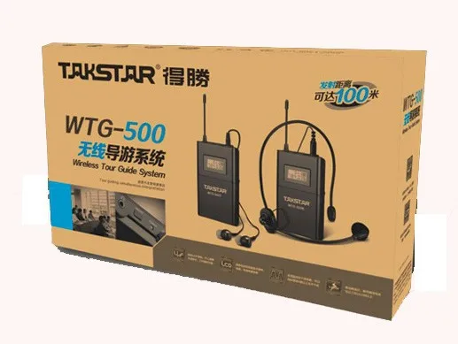 Беспроводная акустическая система передачи Takstar WTG 500 / WTG500 UHF для туристического