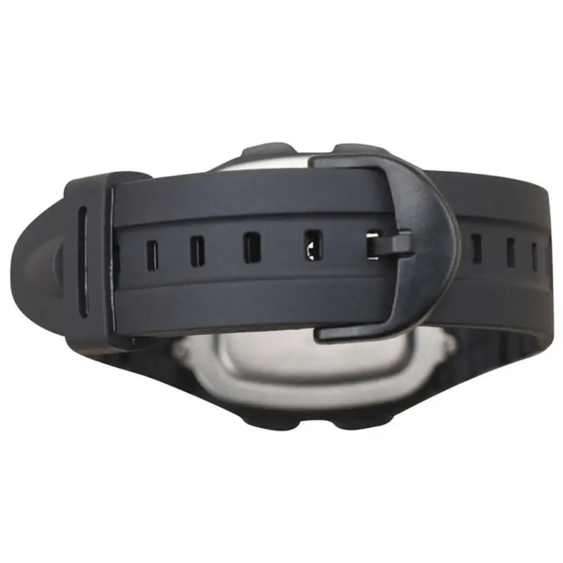 Ремешок для часов подходит модели Casio W-96H W96 гибкая Черная смола 577EA1 | Электроника