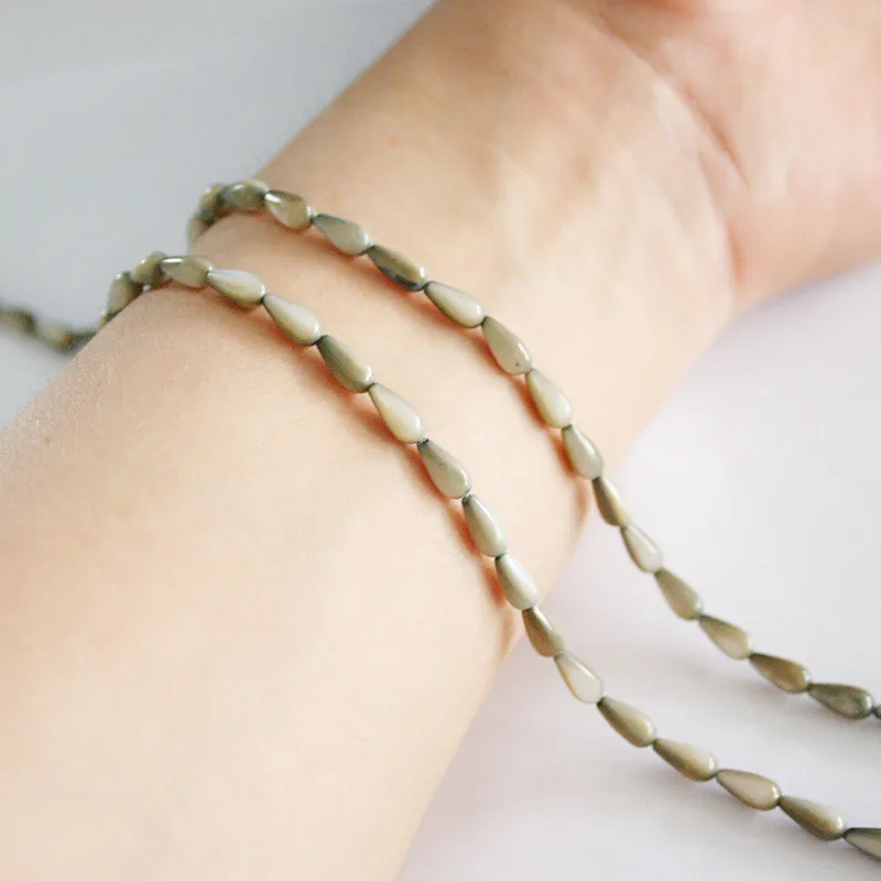 NiceBeads Fashoin 4*8 мм DIY/Многоцветный натуральный пресноводный в форме капель бусины
