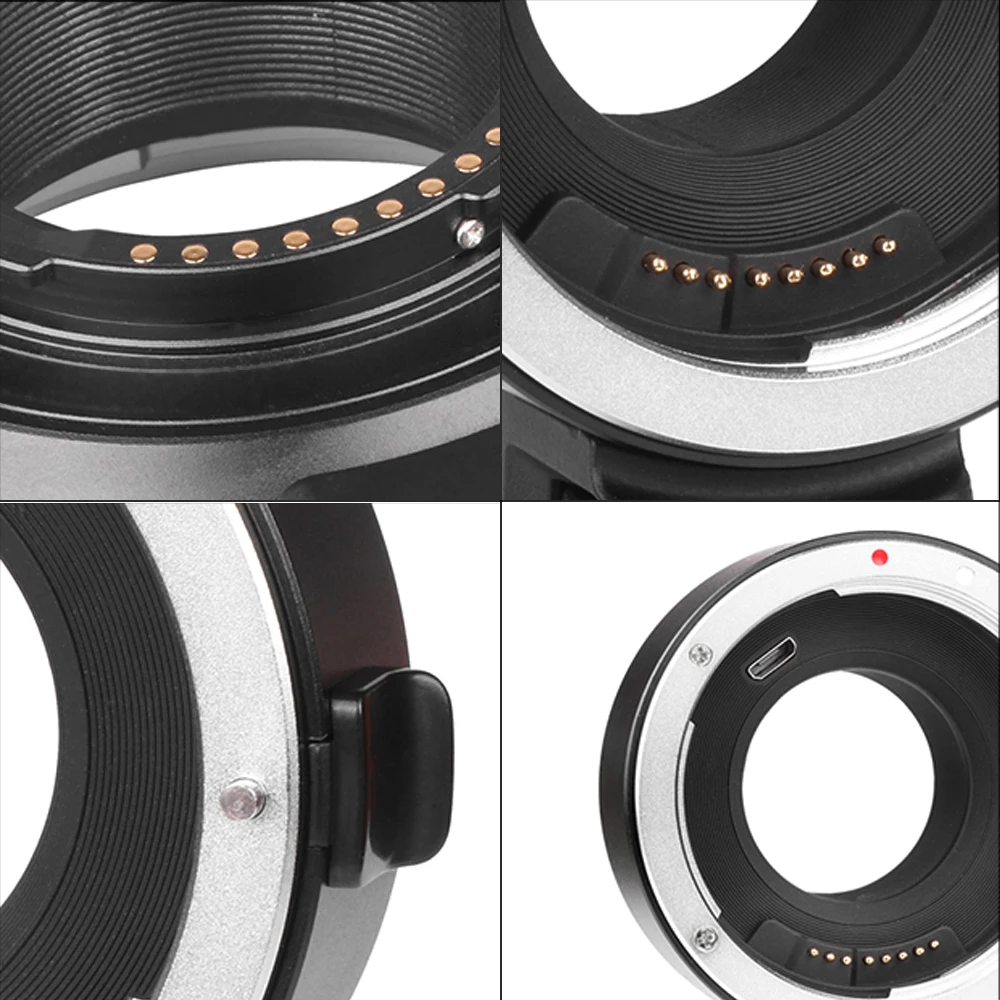 Viltrox EF FX1 Автофокус Макро объектив крепление адаптер для объектива USM Canon EF/EF S