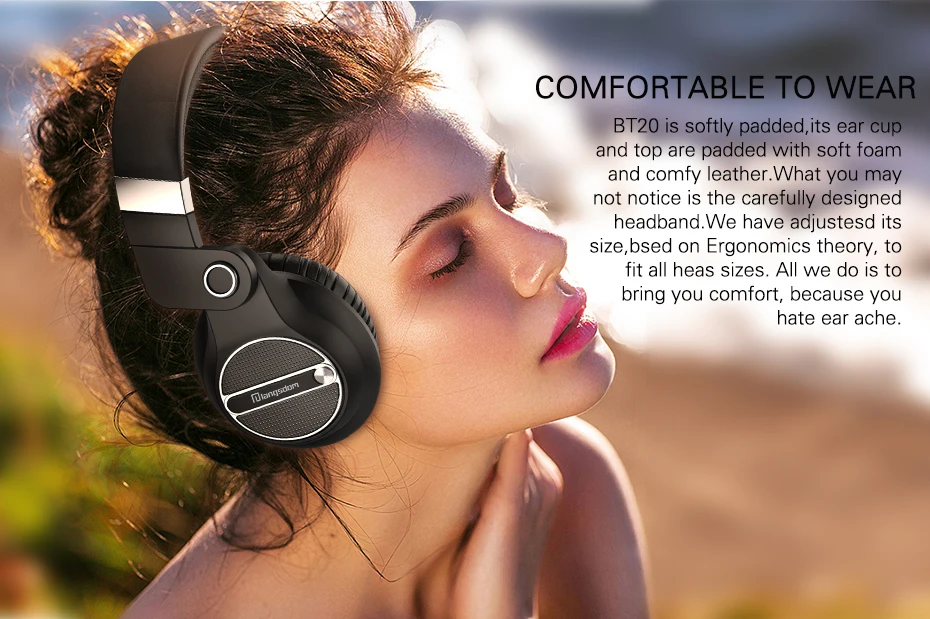 Langsdom BT20 Bluetooth наушники Беспроводная игровая гарнитура HiFi наушники с микрофоном для телефона compture Fone de ouvid UM