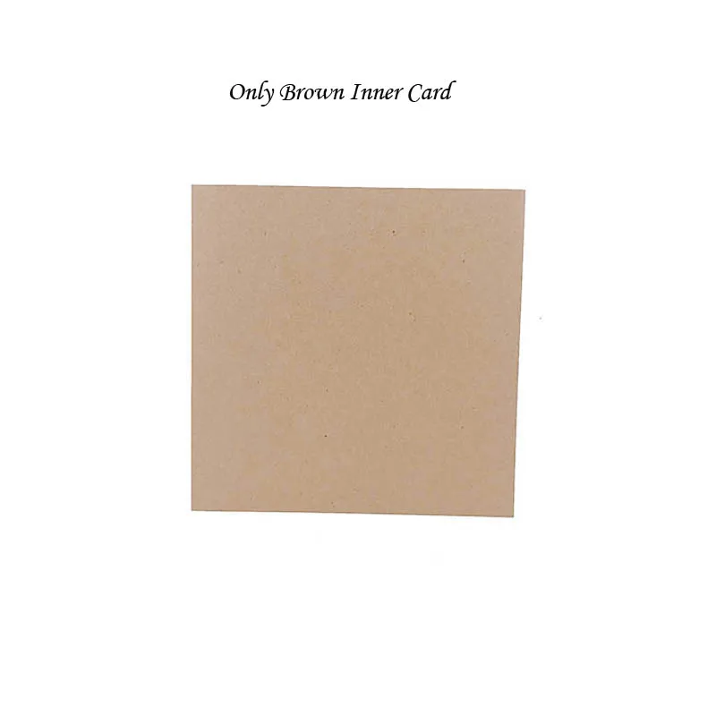 Only Inner Card 2 1 шт., лазерная резка, роскошная Цветочная Свадебная пригласительная открытка, бумага, элегантные кружевные конверты, с принтом, свадебные украшения, вечерние принадлежности - Цвет: Only Inner Card 2