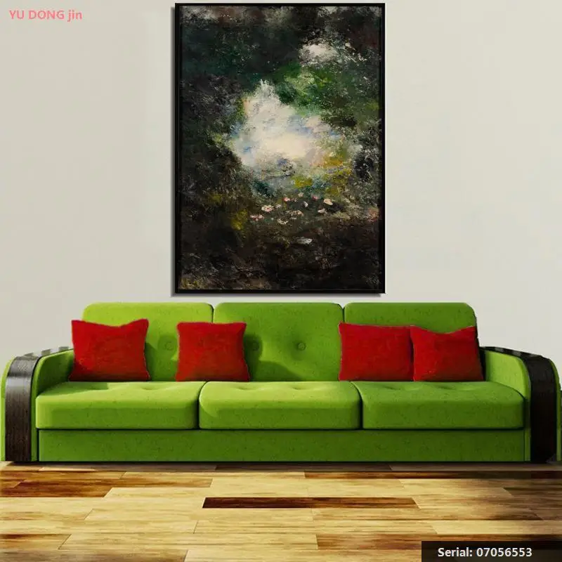 August Strindberg Still life Abstract oil Painting Drawing art Spray Unframed Canvas technical scarf miniature brass07056553 | Дом и сад