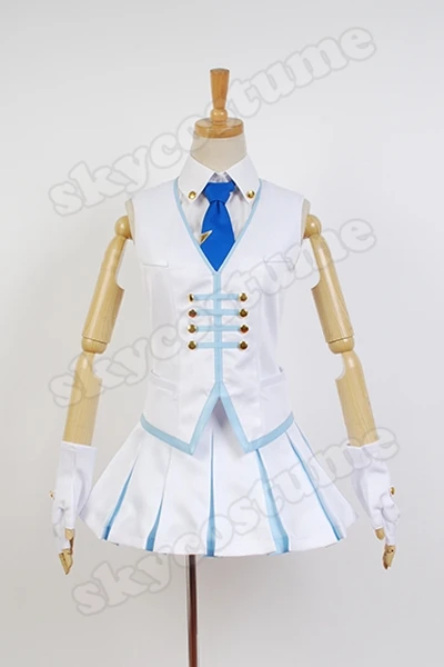 Love Live! Костюм для косплея школьного идола Project Hoshizora Rin женское короткое летнее