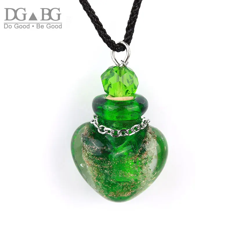 Мини Keepsake урны для пепла урна в виде сердца ожерелье Подвески с Пробка бутылки