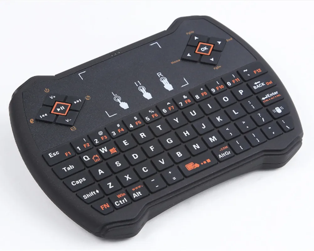 2.4 ГГц V6 с подсветкой Fly Air Мышь i8 + мини Беспроводной клавиатура Подсветка Touchpad