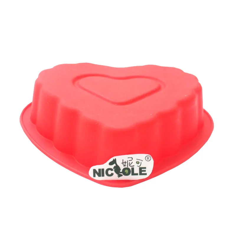 Силиконовые формы в форме сердца для украшения торта Moldes De Silicona Para Fondant