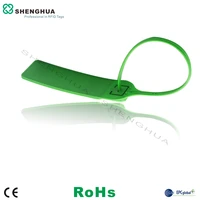 10pcslot flexible tie cable identification rfid uhf passive smart label tags long range reading customization available
