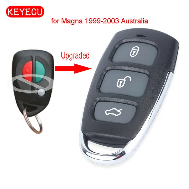 Обновленная флип карта Keyecu 433 МГц для Mitsubishi Triton ML и MN Series 07/2006 2014|Ключ от авто| |