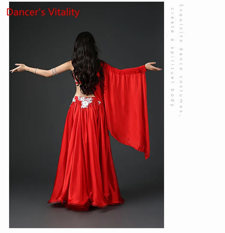 Женщины Профессиональный Костюм Танец Живота Роскошные Костюмы Bellydance