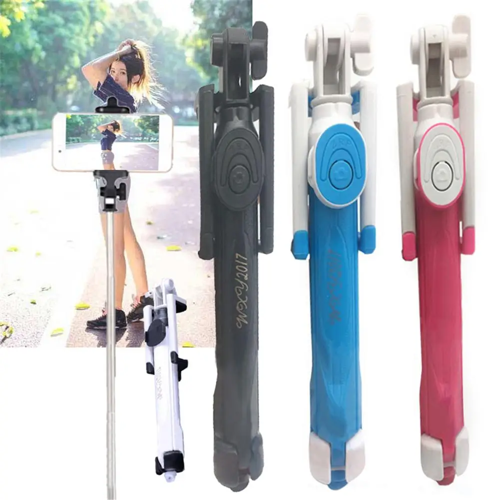 Мини растяжение монопода Bluetooth пульт дистанционного управления селфи палка Treppiede