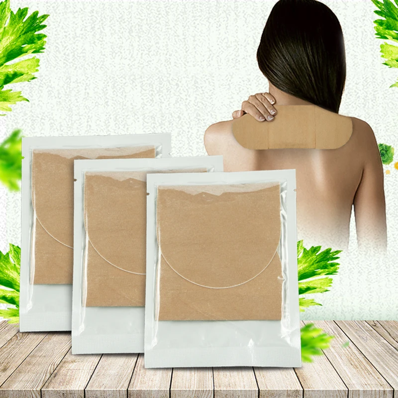 

Наклейки Moxibustion, традиционная китайская травяная медицина, полынь, самонагревающийся пластырь для снятия боли в шее, спине, плечах