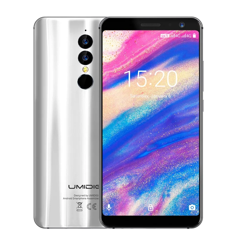 Umidigi A1 Pro Глобальный Версия смартфон 5.5 &quot18: 9 Полный Экран Android 8.1 3 ГБ Оперативная