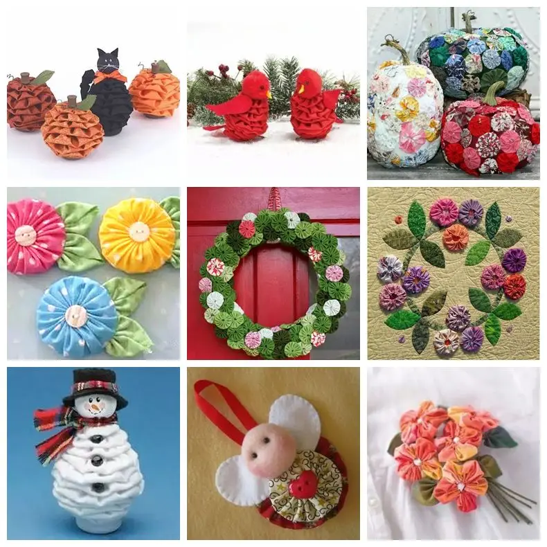 Лоскутные материалы для шитья из желтой ткани скрапбукинга Tissu стеганая ткань с