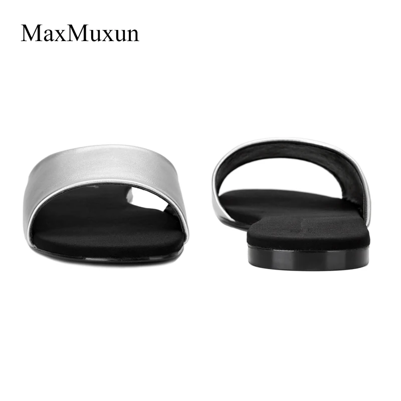 MaxMuxun/Новое поступление женские шлепанцы открытые сандалии Нескользящие модные