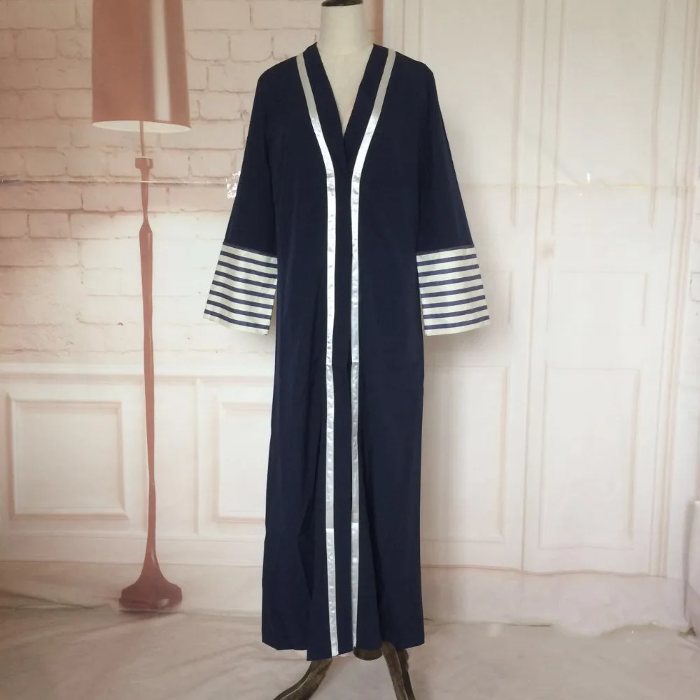 Платье макси с длинным рукавом мусульманское платье в Дубае абайя джалабия