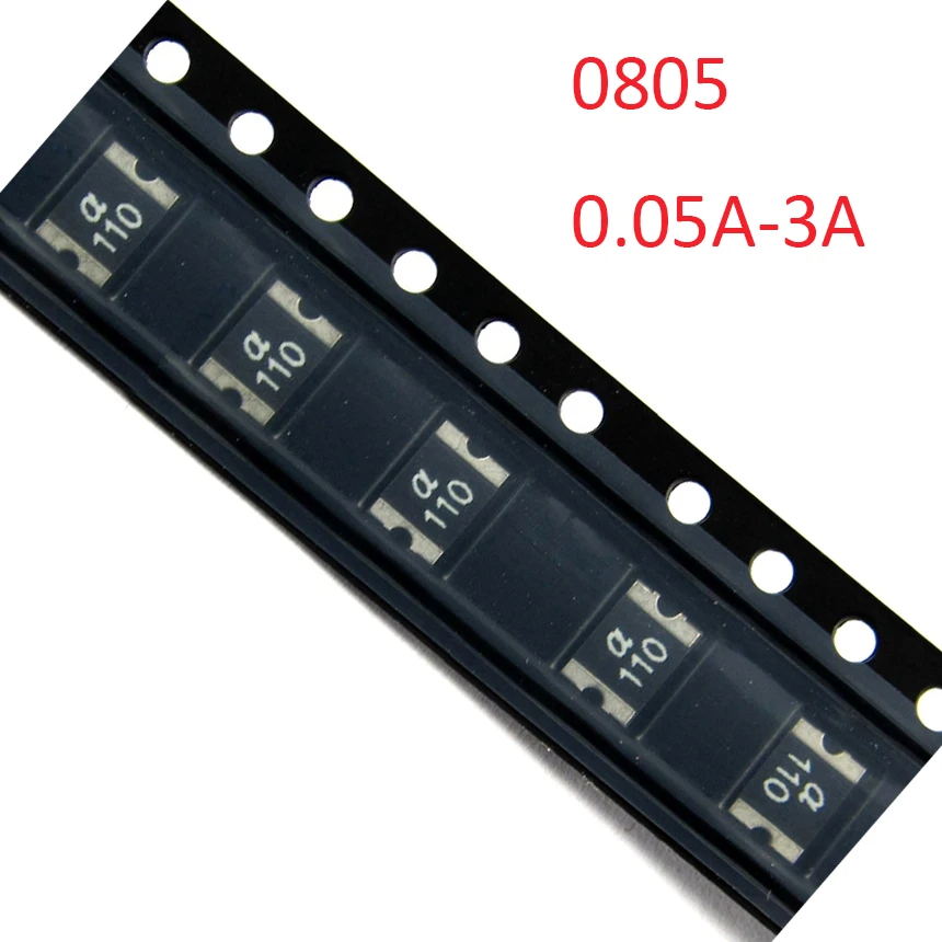 

1A 1000MA 6V 0805 PPTC Polyswitch Polyfuse Electrical SMD SMT Chip Self Healing Recovery Resettable Fuse