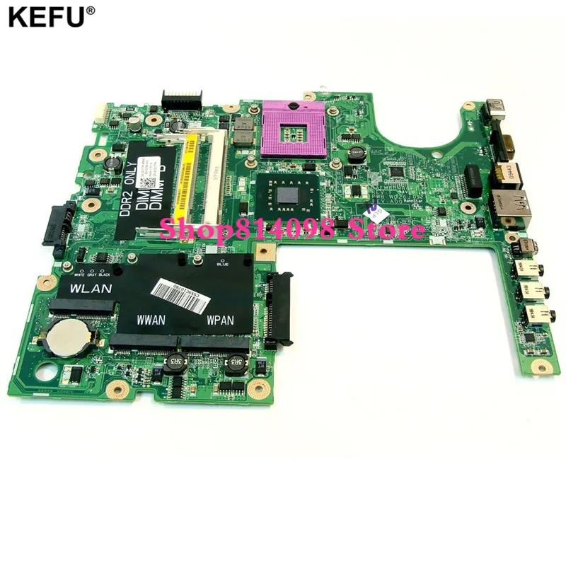 KEFU CN-0D177M 0D177M D177M подходит для DELL 1555 материнская плата ноутбука DAFM8BMB6F1 GM45 100%