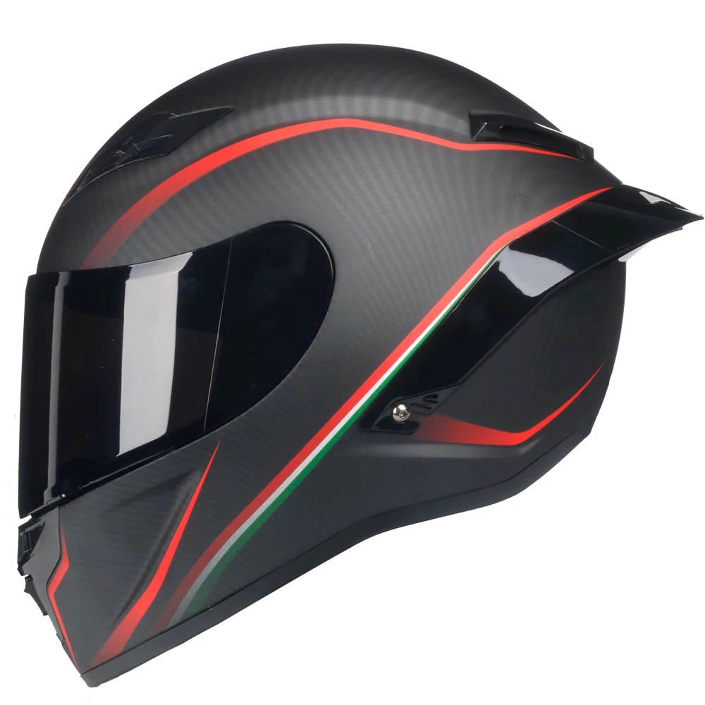 Casco moto rcycle шлем анфас каск Capacete ciclista гоночный полное лицо точка одобренный pista |