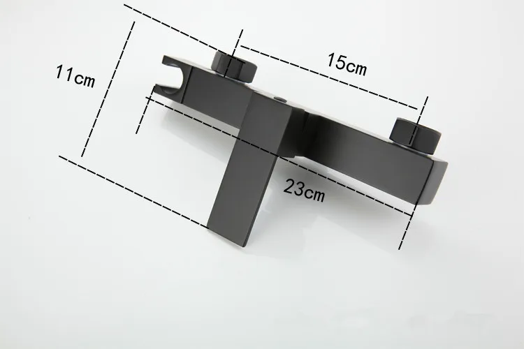 

Toilet Bidet Set Square Black Hot Cold Bathroom Toilet Shower Blow-fed Spray Gun Nozzle Bidet Faucet Copper Bathroom Hardware