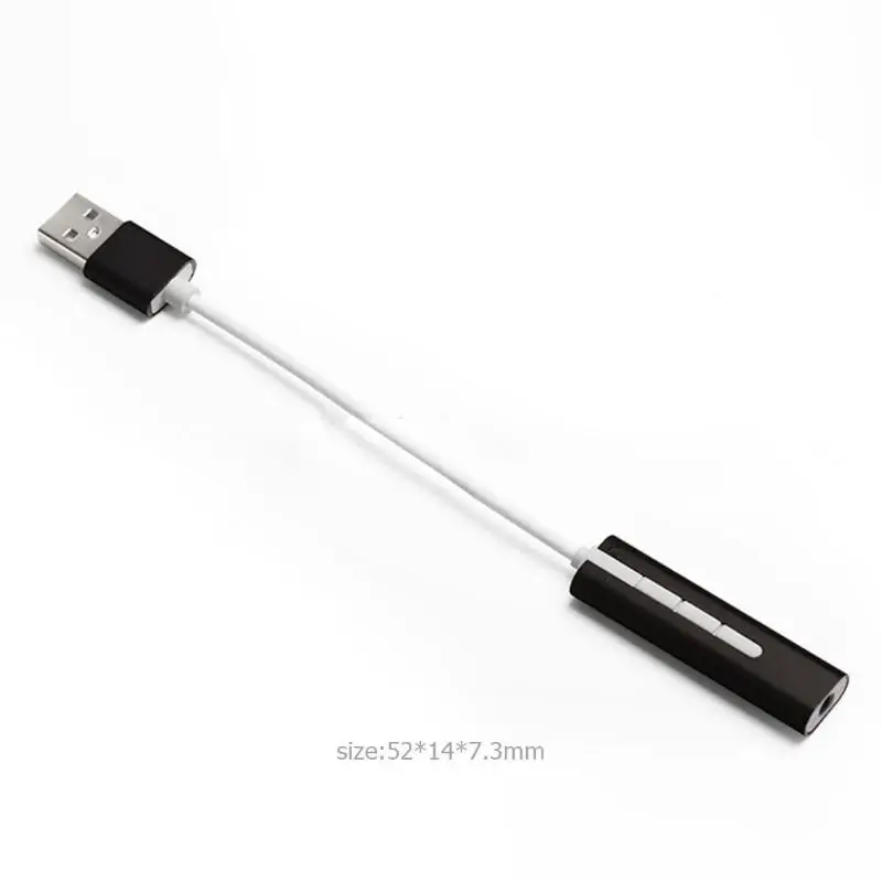 2 в 1 внешняя звуковая карта USB до 3,5 мм разъем 7,1 канал 3D Аудио гарнитура наушники микрофон адаптер для PUBG для KnivesOut