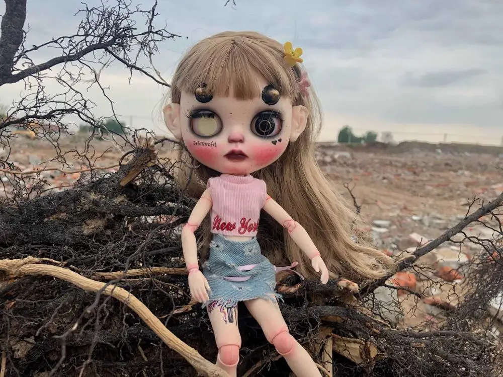 Кукла на заказ телесная кукла blyth для девочек телесного цвета (одежда не входит в