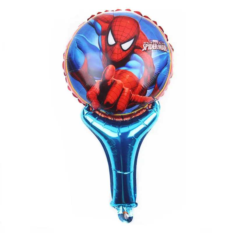 Figure balloon HDBFH ручной мультфильм Супермен ручной светильник алюминиевый воздушный шар детские праздничные вечерние аранжировки декоративные шары - Цвет: Figure balloon