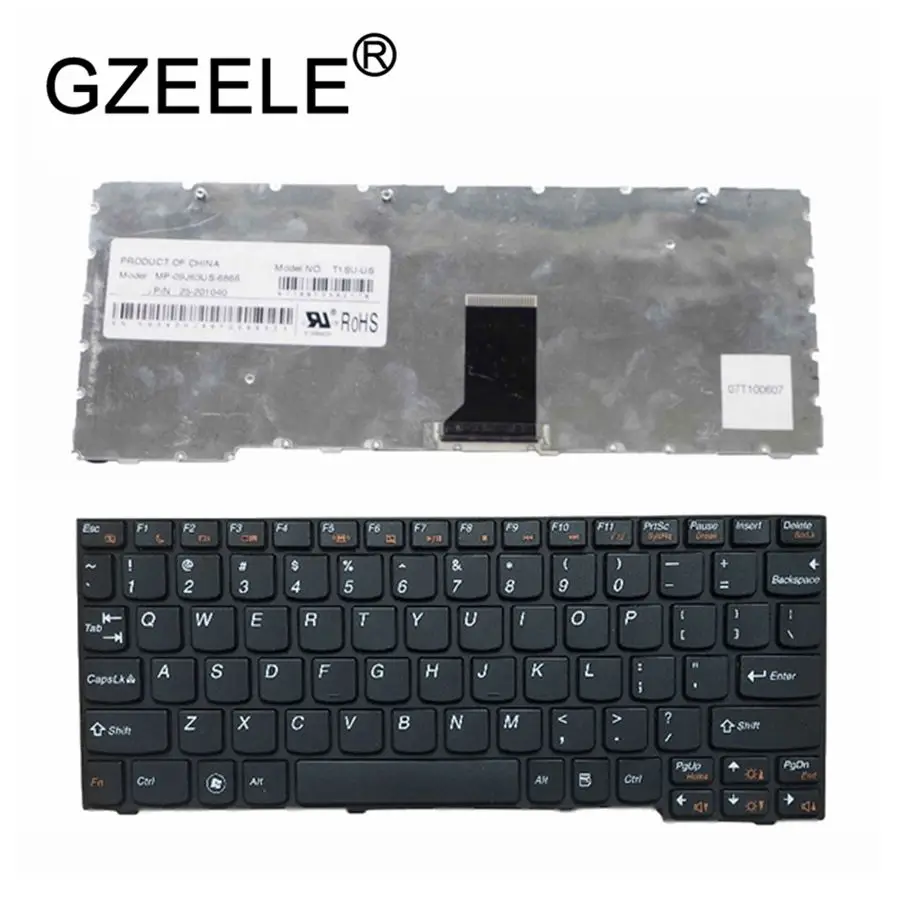 Новая Черная английская клавиатура GZEELE для ноутбука Lenovo Ideapad U160 U165 S200