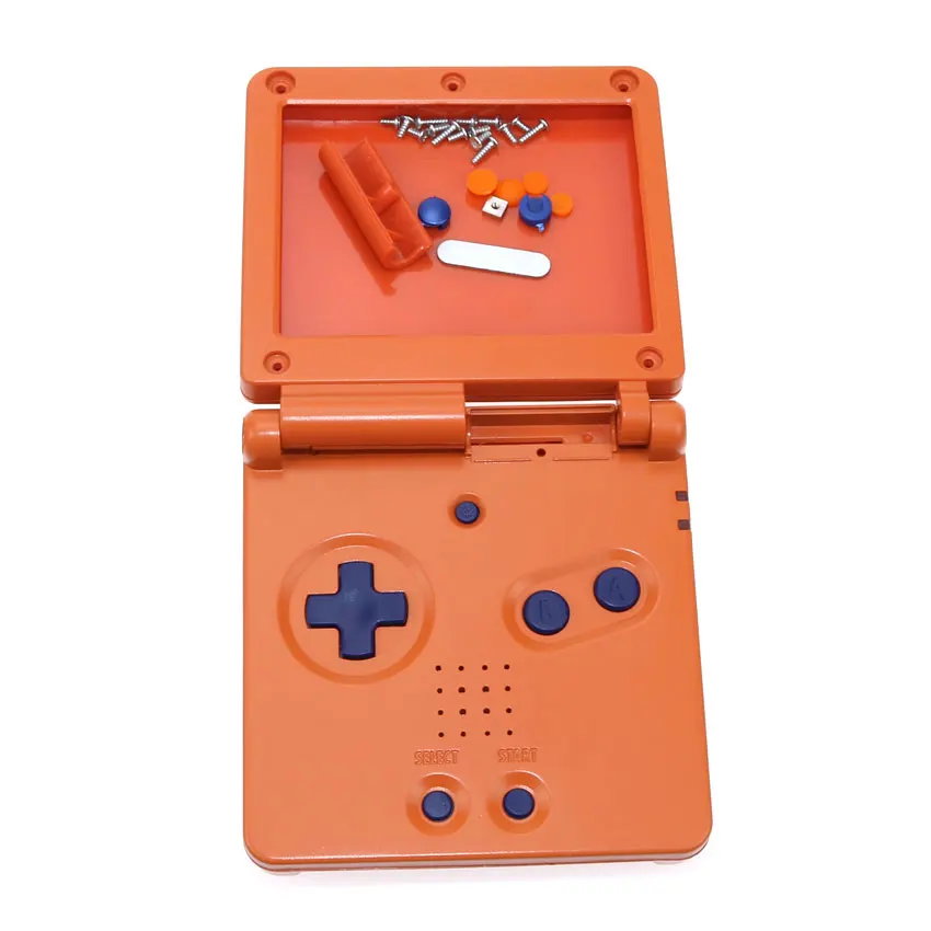 YuXi полный комплект корпус оболочка запасная часть для nintendo для Gameboy Advance SP для GBA SP чехол крышка с экраном объектив инструменты