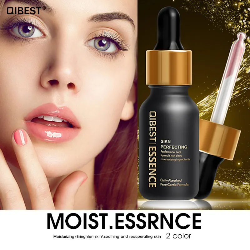 Qibest лицо губы анти старения сывороточная эссенция Макияж Губная помада