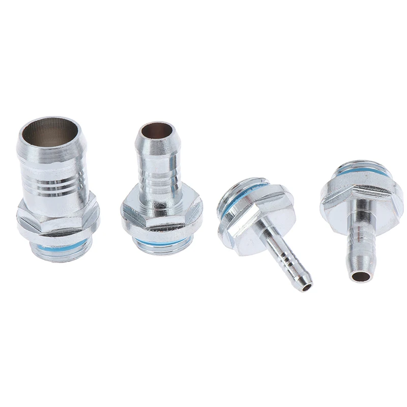 

G1/4" Thread Brass Hose Connector For PC Water Cooling System Accessory 4/6/7.2/9/11/14mm Outer Diameter