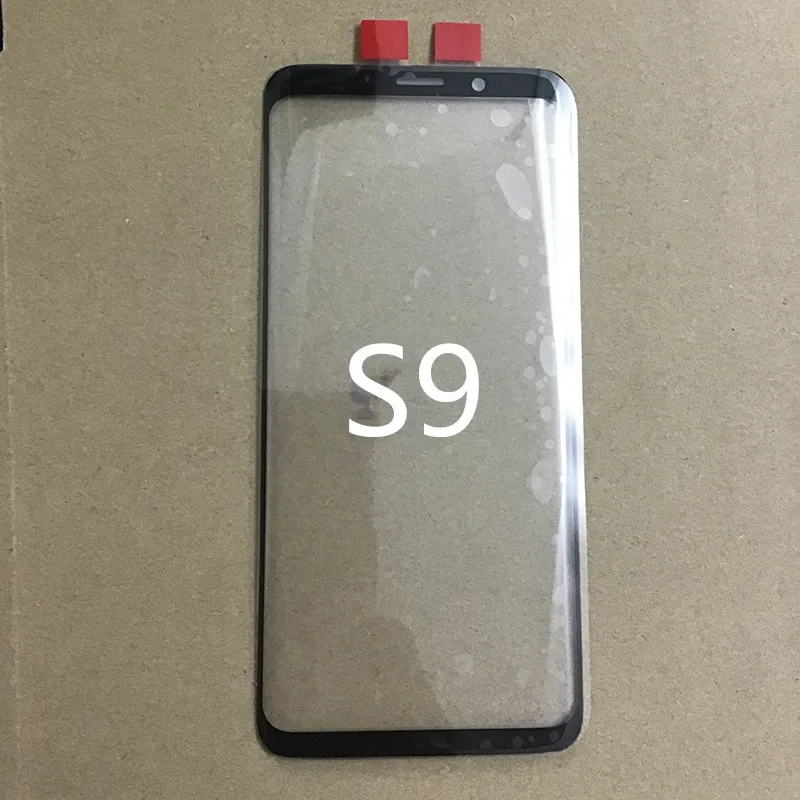 S9 S 9 S9Plus сенсорный экран для samsung Galaxy S9 Plus Передняя стеклянная крышка ЖК-экран внешняя панель Объектив телефон запасные части - Цвет: S9