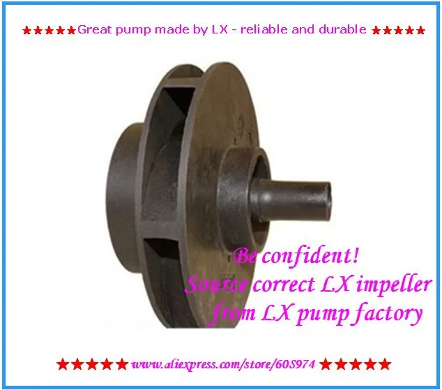 

LX STP100 Pump Impellor and whirlpool pump impeller for STP 100