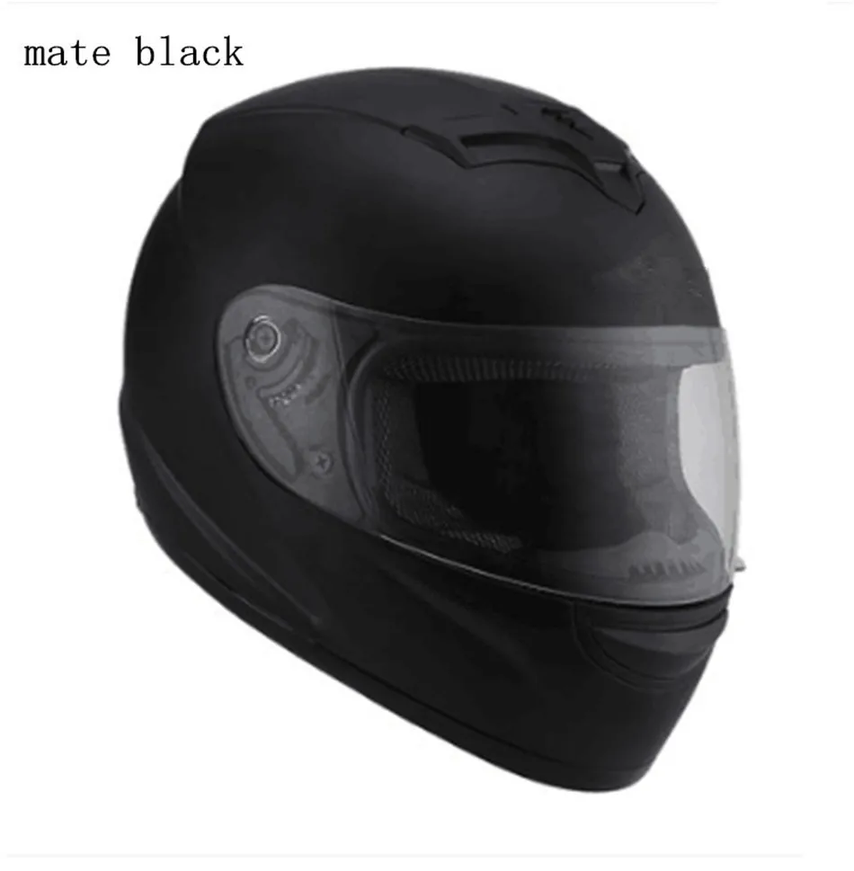 matte black Серебристые линзы бренд moto rcycle шлем Jorge Lorenzo анфас шлем мото гоночный шлем moto casco moto ciclistas capacete DOT - Цвет: matte black