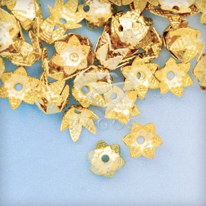20 г прибл. 120 шт цветочных филигранных шариковых колпачков фурнитура 7x7x3 5 мм
