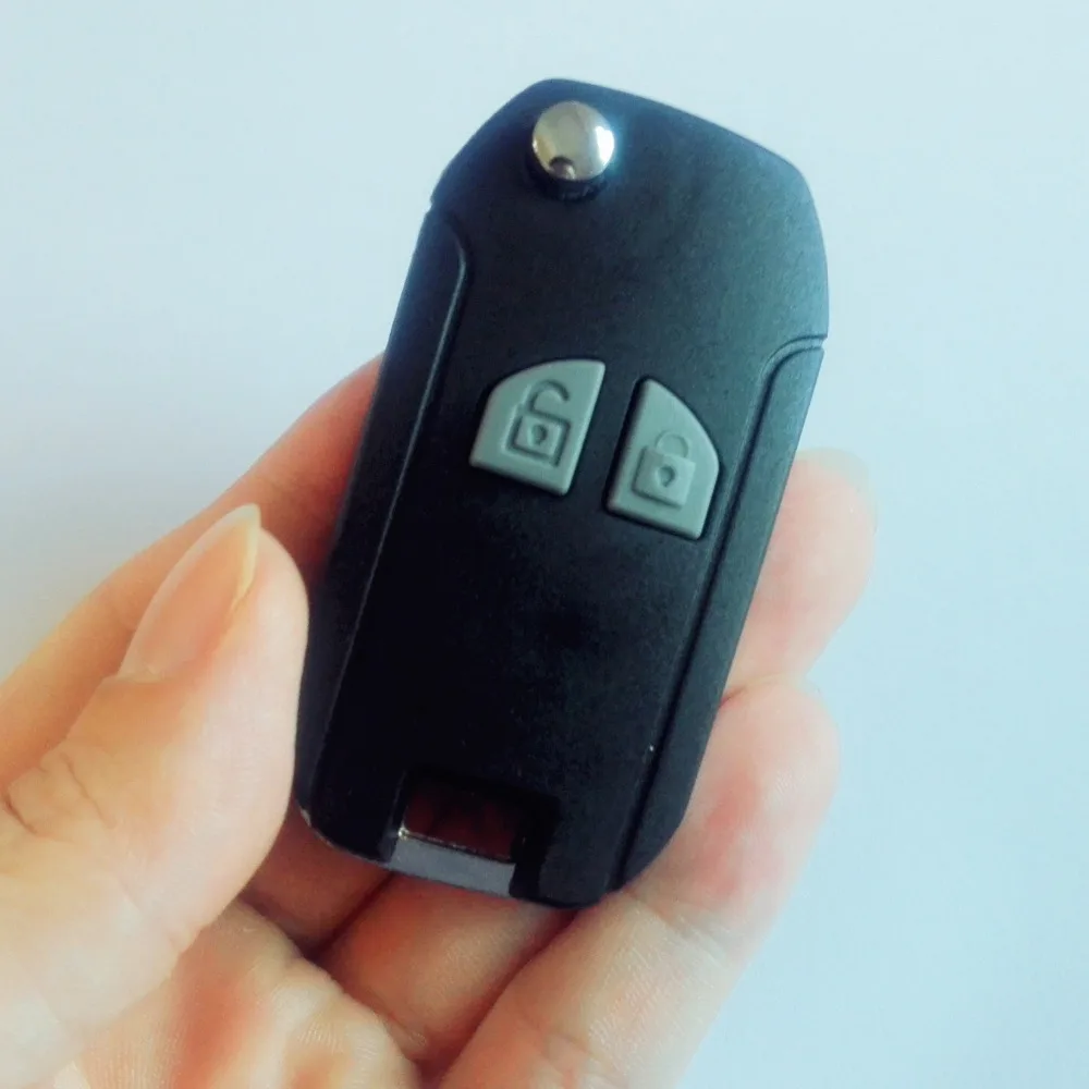 С логотипом замена 2 кнопки складной чехол для ключей с дистанционным