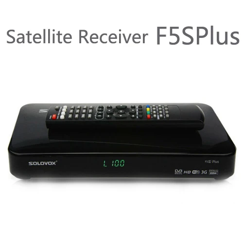 10 ШТ. Оригинальный solovox F5SPlus Спутниковый Ресивер/TV Box Поддержка USB 2 WEB TV Card Sharing 3 Г