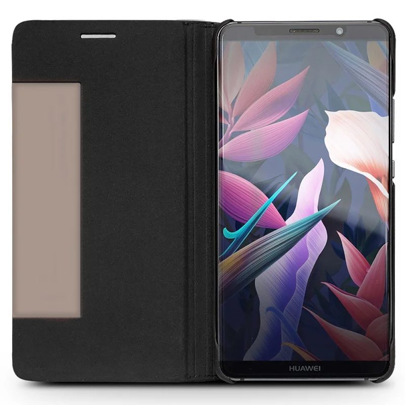 QIALINO mate 10 Pro Чехол для huawei 10Pro классический стиль чехол с окошком из воловьей кожи
