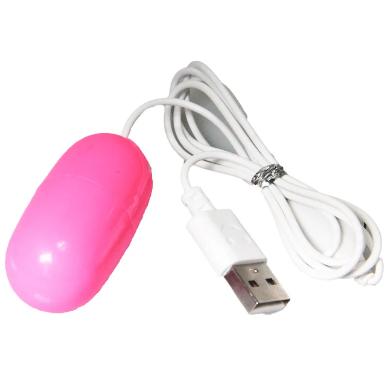 Вибратор для клитора и точки G с USB вибрация пули Вибрирующая Анальная пробка