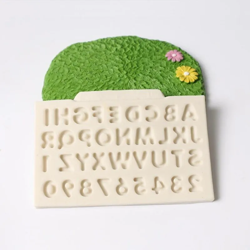 Домашняя посуда для выпечки силиконовая форма помадки торта буквы сухой столики