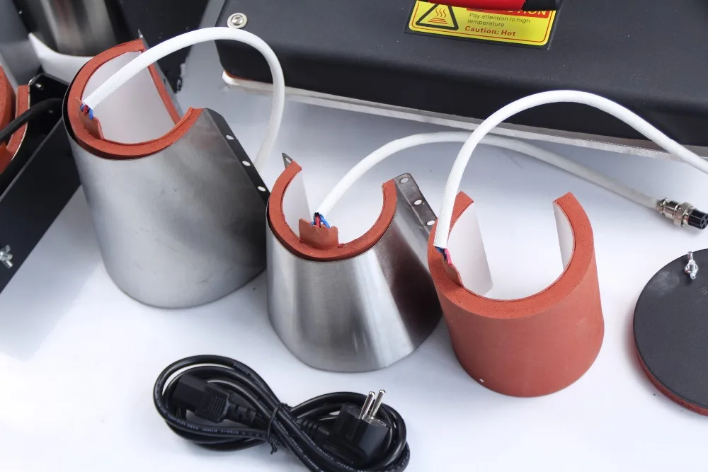 Машина для теплопередачи футболок 7 в 1 также печати на кружках тарелках и