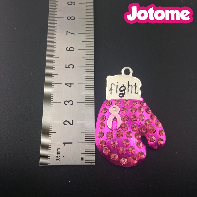 100 шт./лот Бесплатная доставка DHL подвеска с розовой лентой для борьбы раком груди